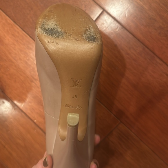 Louis Vuitton size 38 platform peep toe heel - Picture 8 of 9